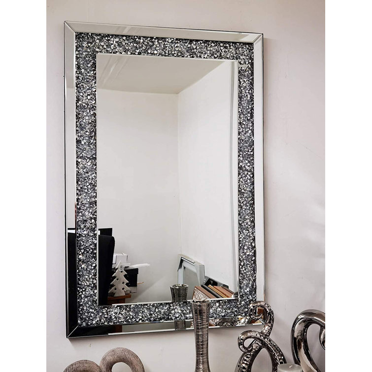 Canora Grey AdrianLee Rectangle Glass Wall Mirror Wayfair.co.uk